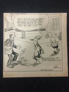 Ed Dodd Back Home Again Original Newspaper Comic Art 11/22/38