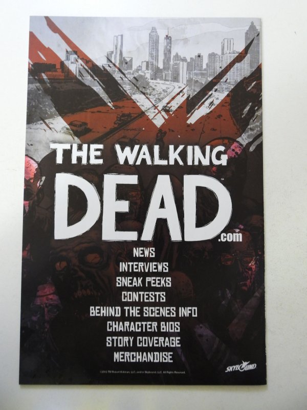 The Walking Dead #1 Wizard World Chicago Sketch Cover (2003) NM Condition