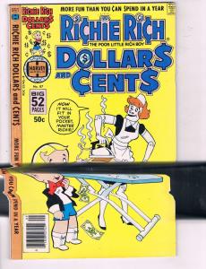 Richie Rich Dollars & Cents #87 VF Harvey World Comic Book DE7