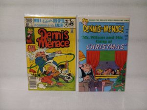 DENNIS THE MENACE #1 + MR. WILSON & HIS GANG AT CHRISTMAS - FREE SHIPPING