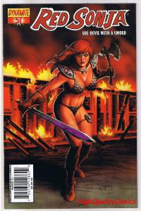 RED SONJA #51, NM-, She-Devil, Sword, Joseph Linsner, 2005, more RS in store