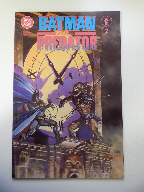 Batman Versus Predator #2 Variant Cover (1992) NM Condition