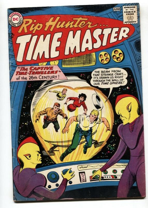 RIP HUNTER TIME MASTER #14-Silver-Age DC VG/FN