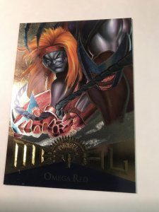 OMEGA RED #101 card : Marvel Metal 1995 Fleer Chromium; NM/M Avengers, base