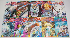 Area 88 #1-42 VF/NM complete series - mercenary jet fighter - viz manga eclipse