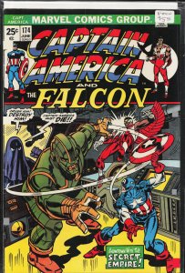 Captain America #174 (1974) Captain America and the Falcon