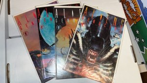 Aliens Genocide (Dark Horse 1991) Lot, Complete Series Set w/#s 1-4