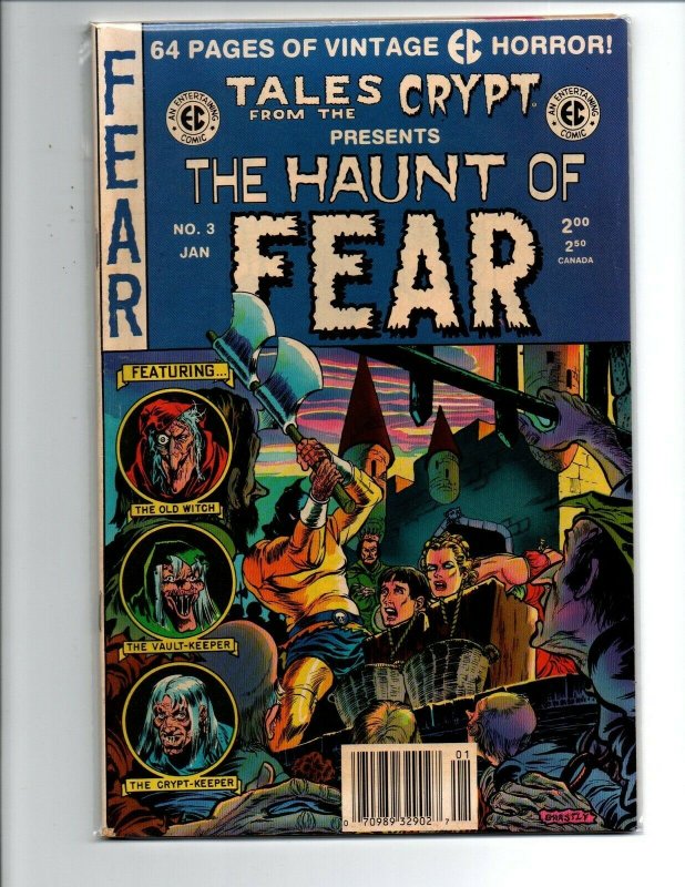 EC Comics - Tales from the Crypt Presents Haunt of Fear #3 -1950s reprint- VF/NM