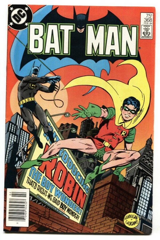 Batman #368 JASON TODD becomes ROBIN-NEWSSTAND VARIANT 1984