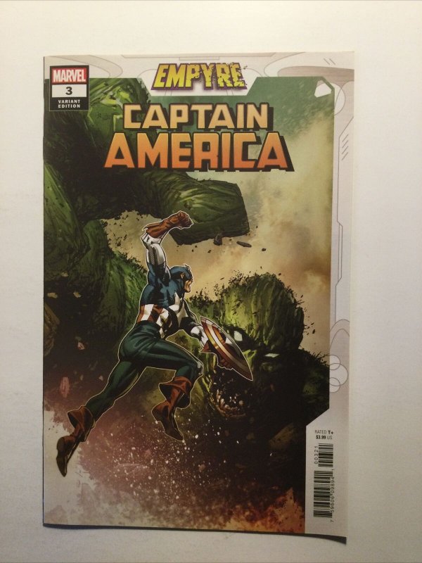 Empyre Captain America 3 Variant Near Mint Nm Marvel 