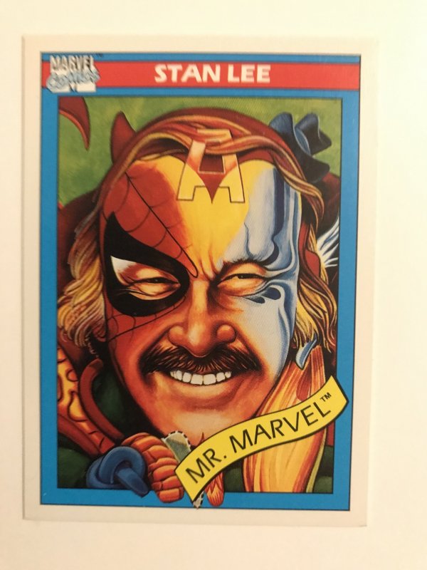 MR. MARVEL ( Stan Lee ) #161 card : 1990 Marvel Universe Series 1, NM/M