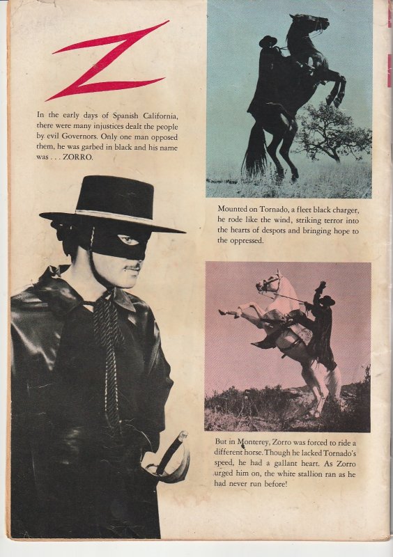 Zorro(Gold Key) # 3  The Character That Inspired Batman !