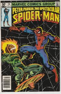5 Peter Parker, the Spectacular Spider-Man Marvel Comics # 47 50 54 55 56 AH3
