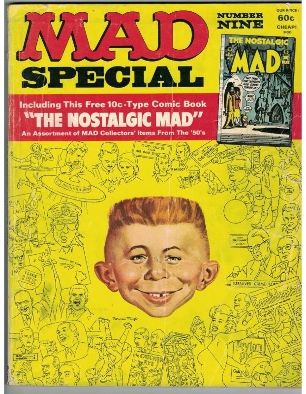 MAD SPECIAL (1972) 9 G CONTAINS NOSTALGIC MAD #1