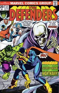 Defenders, The #32 (Mark Jewelers) FN ; Marvel | February 1976 Nighthawk