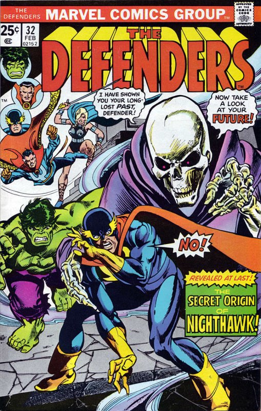 Defenders, The #32 (Mark Jewelers) FN ; Marvel | February 1976 Nighthawk