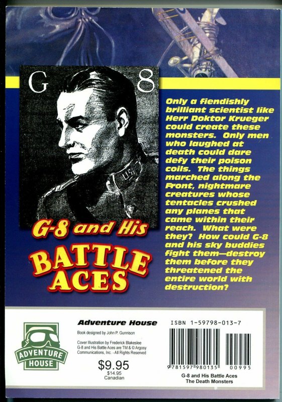 G-8 & His Battle Aces #18 3/1935-Adventure House reprint-2005-Hogan-pulp-VG