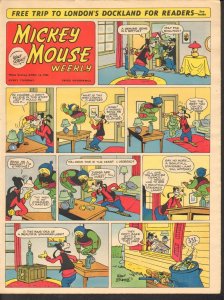 Walt Disney Mickey Mouse Weekly Comics - April 16, 1955 ~ WH