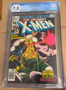 The Uncanny X-Men #144 Newsstand Edition (1981) CGC 7.5