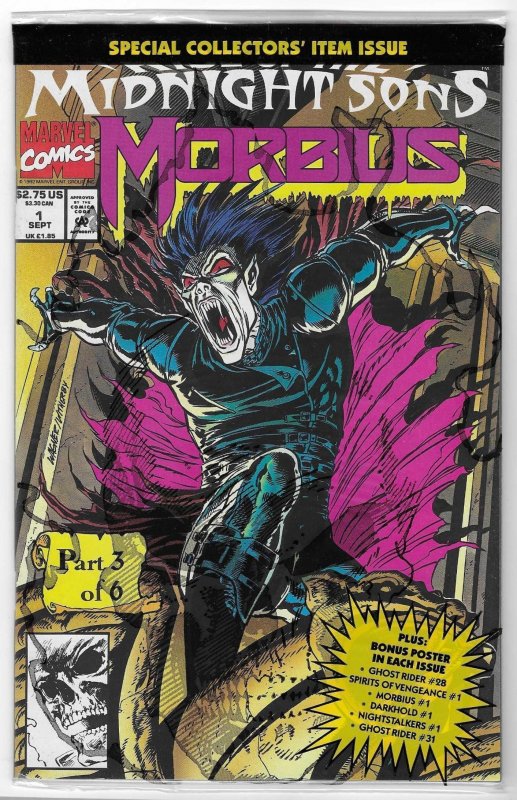 Morbius: The Living Vampire #1 (1992) Sealed