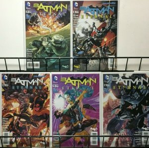 BATMAN ETERNAL: THE NEW 52 - DC - 9 ISSUE LOT - 2014 VF+ Never Read