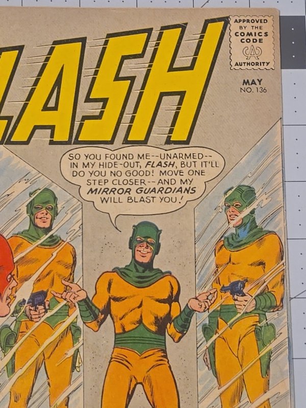 The Flash #136 ?-1st App Of Dexter Miles DC Comics 1963 Check Description For?