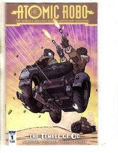 Lot Of 4 Atomic Robo IDW Comic Books # 1 Science Adv + # 1 2 3 Temple Of Od CA2