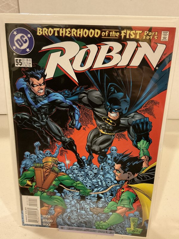 Robin #55  1998  9.0 (our highest grade)  Tim Drake!