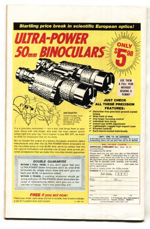 CHAMPIONS #1 First issue Ghost Rider -Marvel Comic Book 1975 FN+ 