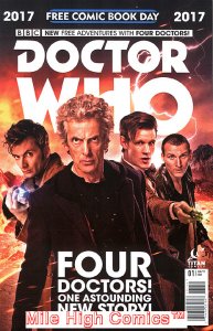 DOCTOR WHO: FOUR DOCTORS FREE COMIC BOOK DAY (2017 Series) #1 Near Mint Comics