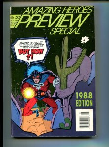 Amazing Heroes #133 - Michael T. Gilbert's Mr. Monster (7.0/7.5) 1988