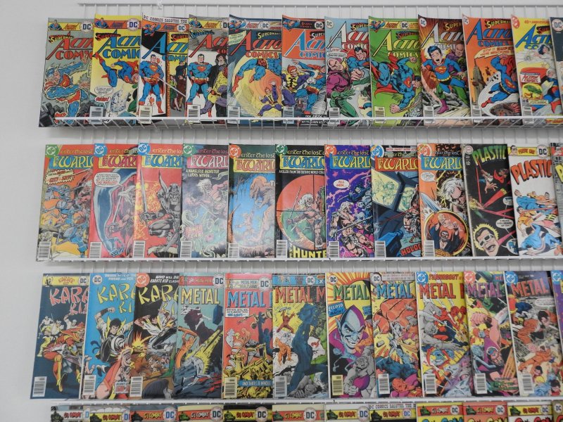 Huge Lot 180 Mostly Bronze Comics W/ Action Comics, G. I. Combat, +More! Avg FN!