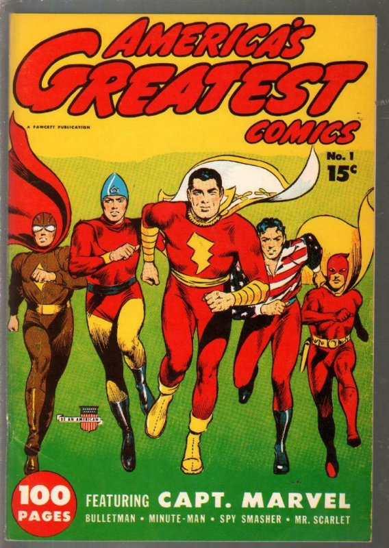 America's Greatest Comics  #1 1941-Flashback-reprints original Golden Age com... 