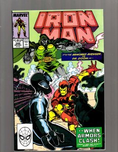 Lot of 12 Iron Man Comics #238 239 240 241 242 243 244 245 246 247 248 249 GK36