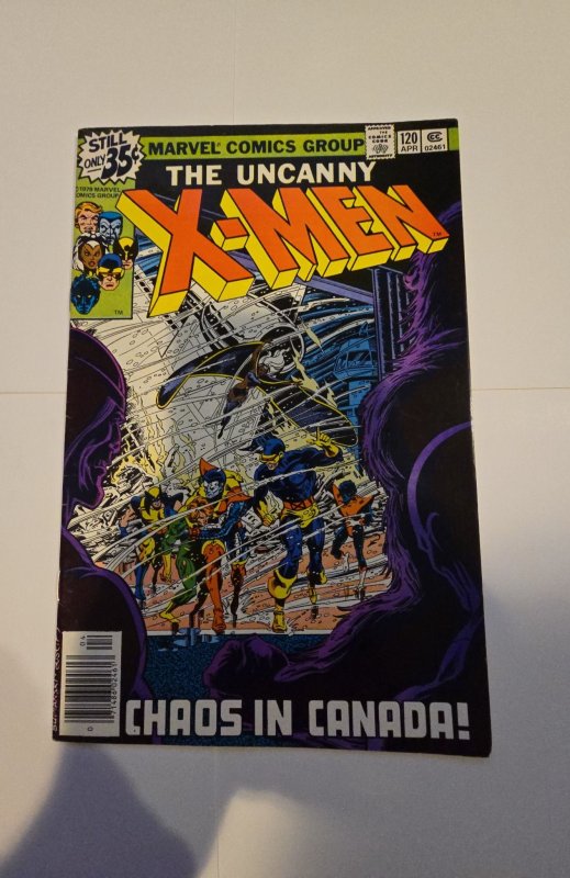 The X-Men #120 (1979)first cameo of alpha flight