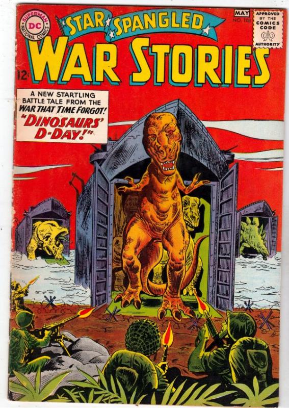 Star Spangled War Stories #108 (May-63) FN/VF- Mid-Grade War That Time Forgot...