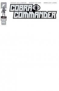 Cobra Commander # 1 Blank Cover G NM Image 2024 Pre Sale Ships Jan 17th