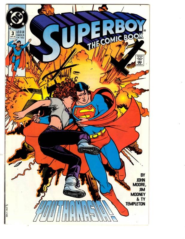 10 Superboy The Comic Book DC Comic Books # 1 2 3 4 5 6 7 8 9 10 Superman BH20