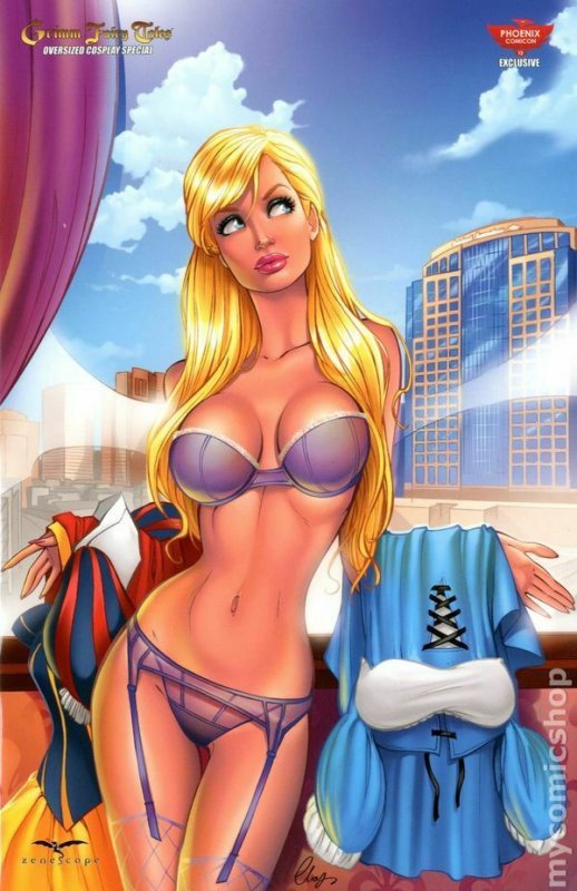 GRIMM FAIRY TALES OVERSIZED COSPLAY SPECIAL Elias Chatzoudis Phoenix Con Variant