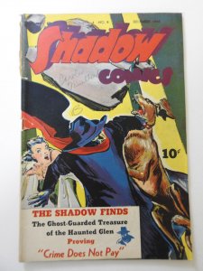Shadow Comics #45 (1944) FR/GD Condition 3 in spine split