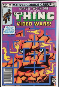 Marvel Two-in-One #98 (1983) The Thing