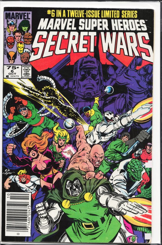 Marvel Super Heroes Secret Wars #6 (1984) [Key Issue]