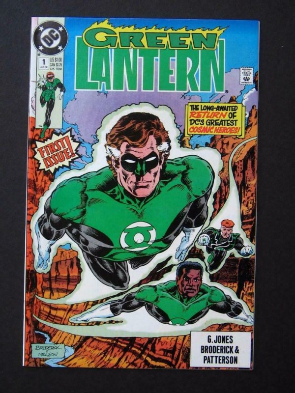 GREEN LANTERN #1, NM, Guy Gardner, Hal Jordan, 1990, Rings, more GL in store