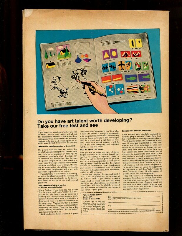 BEETLE BAILEY #76 (7.0) COOKIE'S COO-COOS! 1970~