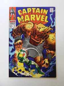 Captain Marvel #6 (1968) VF- condition