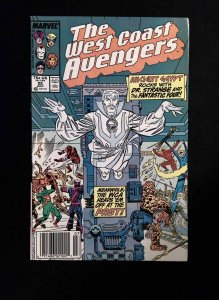 Avengers West Coast #22  MARVEL Comics 1987 VF+ NEWSSTAND