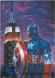 1995 Marvel Masterpieces #17 Captain America