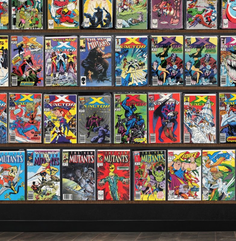 Huge Lot 140+ Comics with X-Factor, Excalibur, The New Mutants, X-Force & More!