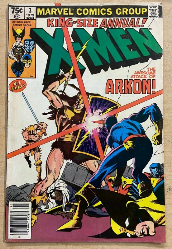 UNCANNY X-MEN Annual #3 (Marvel,1979) VG- (VERY GOOD MINUS)  Claremont/Perez CP3