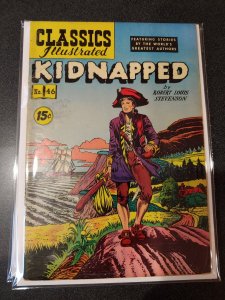 CLASSIC ILLUSTRATED #46 KIDNAPPED GOLDEN AGE CLASSIC